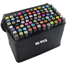 Фломастери для скетчинга спиртові для художників Touch Smooth 80 шт для малювання і скетчинга