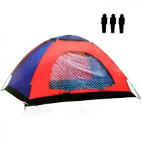  Автоматическая трехместная палатка 200*150*135 однослойная в чехле