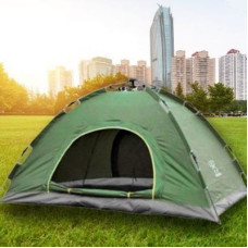  Палатка туристическая ручная трехместная 200*200 с москитной сеткой и дном
