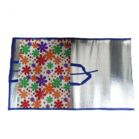  Пляжный коврик, подстилка-сумка для пикника и отдыха на природе с ручкой непромокаемая