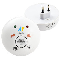 Ультразвуковой отпугиватель комаров, мух и грызунов на 30 кв.метров с питанием от сети