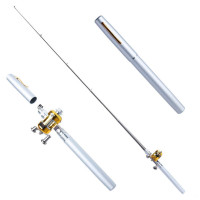  Кишенькова портативна ручка-вудка Pocket Fishing Rod 85 см + котушка До-1