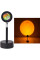 Настільна лампа проєкційна Sunset Lamp світильник заходу сонця (RGB) від мережі з пультом