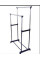 Вешалка стойка для одежды двойная телескопическая напольная Double Pole