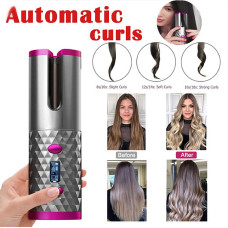 Беспроводная автоматическая плойка стайлер для завивки волос авто-бигуди для локонов
