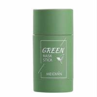 Маска-стик для лица глиняная с органической глиной и зеленым чаем Green mask stick
