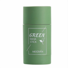 Маска-стик для лица глиняная с органической глиной и зеленым чаем Green mask stick