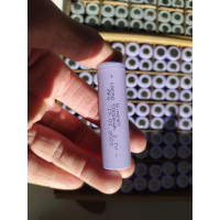 Высокотоковый акумулятор батарея Samsung 18650 4,2 V 2550