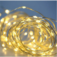 Гірлянда на батерейках 3м, тепле світло