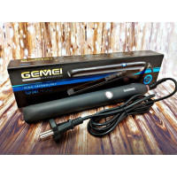 Плойка-выпрямитель для волос Gemei Gm-405  с керамическим покрытием и длинным кабелем 35 Вт