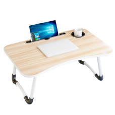 Складаний стіл для ноутбука портативний, підставка під ноут, складаний столик для сніданку