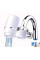 Універсальна фільтр-насадка на кран Water Purifier Zoosen MAT CASE для очищення води / Очищувач води / Фільтр водопровідний