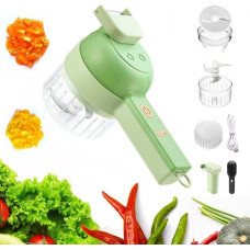  Многофункциональный ручной электрический резак для овощей 4 в 1 Food Chopper Catling