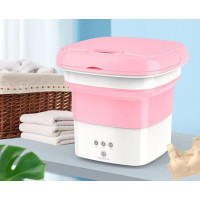 Складна пральна машина 10W Blue / Pink Портативна міні-пральна машинка