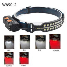  Фонарь налобный аккумуляторный BL-W690-LTS+SMD з датчиком движения