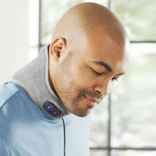 Грілка-масажер для шиї/вібромасажний шарф Calm Heat Massaging Neck Wrap