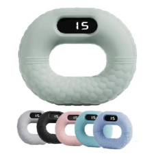 Еспандер тренажер для зап'ястків силіконовий з електронним цифровим дисплеєм