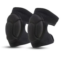 Защитные наколенники, черные защитные садовые , противоскользящие наколенники, защита колен для сада