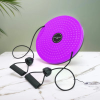  Диск здоров'я з еспандерами 27см, масажер стоп Waist Twisting Диск для талії та м'язів живота