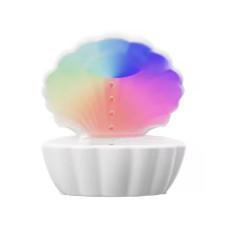 Ночник-ракушка с антигравитационным эффектом капель воды и увлажнителем