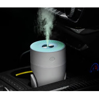 Увлажнитель воздух-ночник с 2-мя режимами, подсветкой, поворотом на 180°, емкостью для воды 220мл (от USB-TYPE