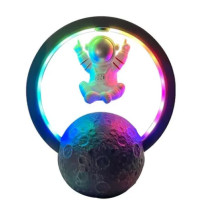 Колонка-ночник "Космонавт на луне" 20см x 20см