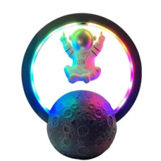 Колонка-ночник "Космонавт на луне" 20см x 20см