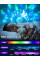 Проєктор зоряного неба Galaxy Projector Light з пультом дистанційного керування 20 режимів