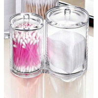 Акриловий органайзер для зберігання косметики та предметів макіяжу.