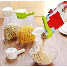 Крышка дозатор с прищепкой для сыпучих продуктов и специй