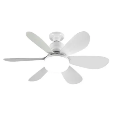 Потолочная лампа вентилятор E27 с пультом LED светильник вентилятор 2 в 1 FLOWER FAN LIGHT