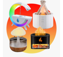 Увлажнители и ночники