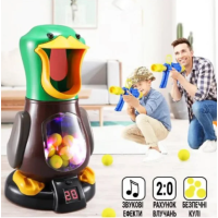 Игрушечный набор пистолет для стрельбы утка и мишень Duck Shooting