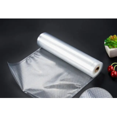 Вакуумні пакети для вакууматора 15x500 см 2 рулони, гофровані пакети для зберігання продуктів