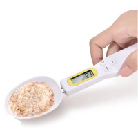  Електронна мірна ложка ваги з LCD екраном, кухонні розумні ваги на батарейках з автовідключенням