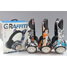 Беспроводные детские наушники с LED подсветкой AKZ-37