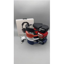 Наушники Macaron p9 pro max+case (голубой, зеленый, черный)