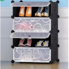 Шкаф пластиковый для обуви 37х37х73см