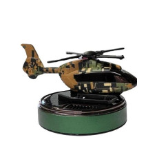 Ароматизатор автомобильный Вертолет на солнечной батарее пиксель на солнечной батарее