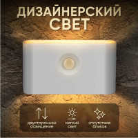 Светильник настенный магнитный с датчиком движения