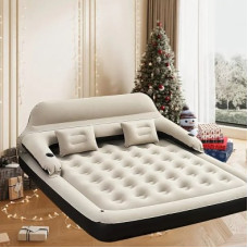 Надувной диван матрас KING Size + насос 202*152*70см