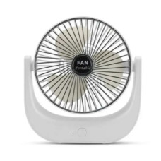 Вентилятор портативний // 3 швидкості з вбудованим акумулятором