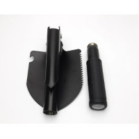  Лопата складна туристична для в чохлі маленька, лопатка в машину багатофункціональна