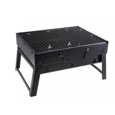 Мангал-валіза розкладний барбекю BBQ, переносний портативний барбекю-гриль з решіткою