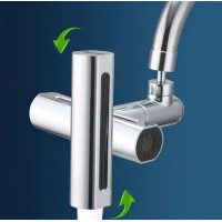 Аератор насадка на кран для змішувача водоспад водоощадний. Поворотна головка на 180 градусів 4 режими