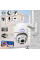 Камера відеоспостереження вулична A8 Wi-Fi ptz camera 1080p app：ICSEE 2MP