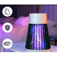 Ловушка от комаров и насекомых Electrik Shock USB уничтожитель комаров Антимоскитная лампа электрическая