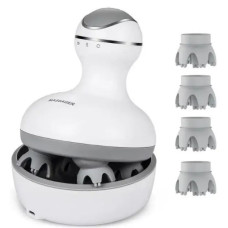 Масажер для голови та тіла з 4 насадками