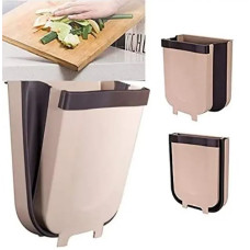 Мусорное ведро складное навесное на дверцу в кухню или ванную Folding trash can