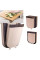 Відро для сміття складне навісне на двері в кухню або ванну Folding trash can
